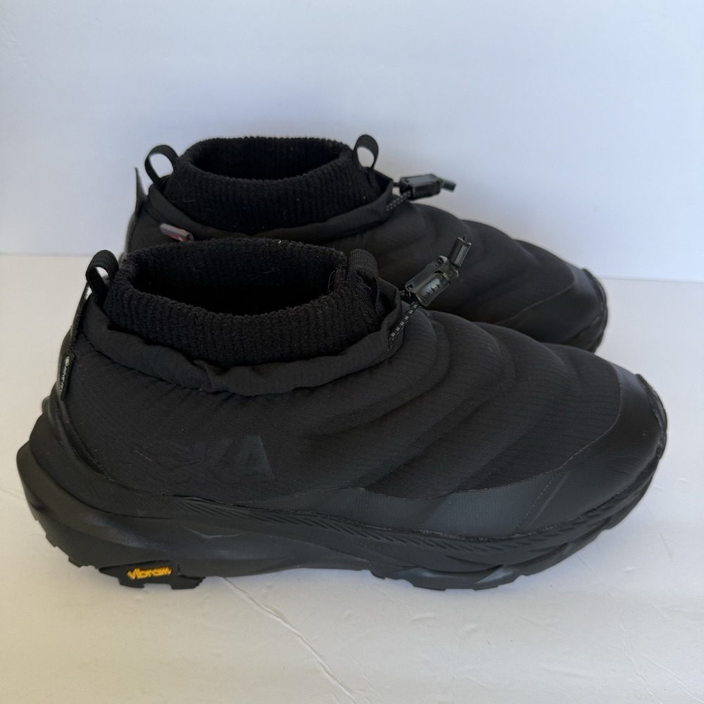 HOKA Kaha 2 Frost Moc GTX Women's Size 9 Black Gore-Tex Slip On Hiking Shoes